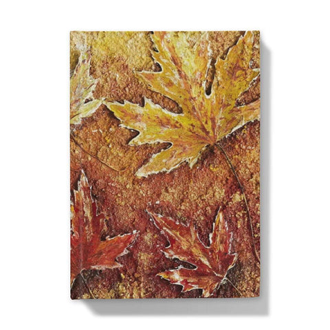 Artistic Hardback Journal Autumn Leaves