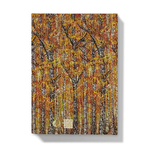 Artistic Hardback Journal Canadian Red is a beautiful design of reds, oranges through to yellows of a Canadian forest.   Bright colours to colour your world