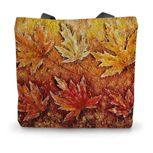 Artistic Durable Tote Bag Autumn Leaves