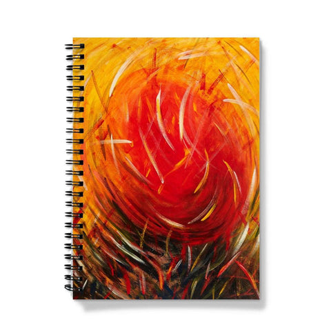 Artistic Journal Notebook Warm Energy