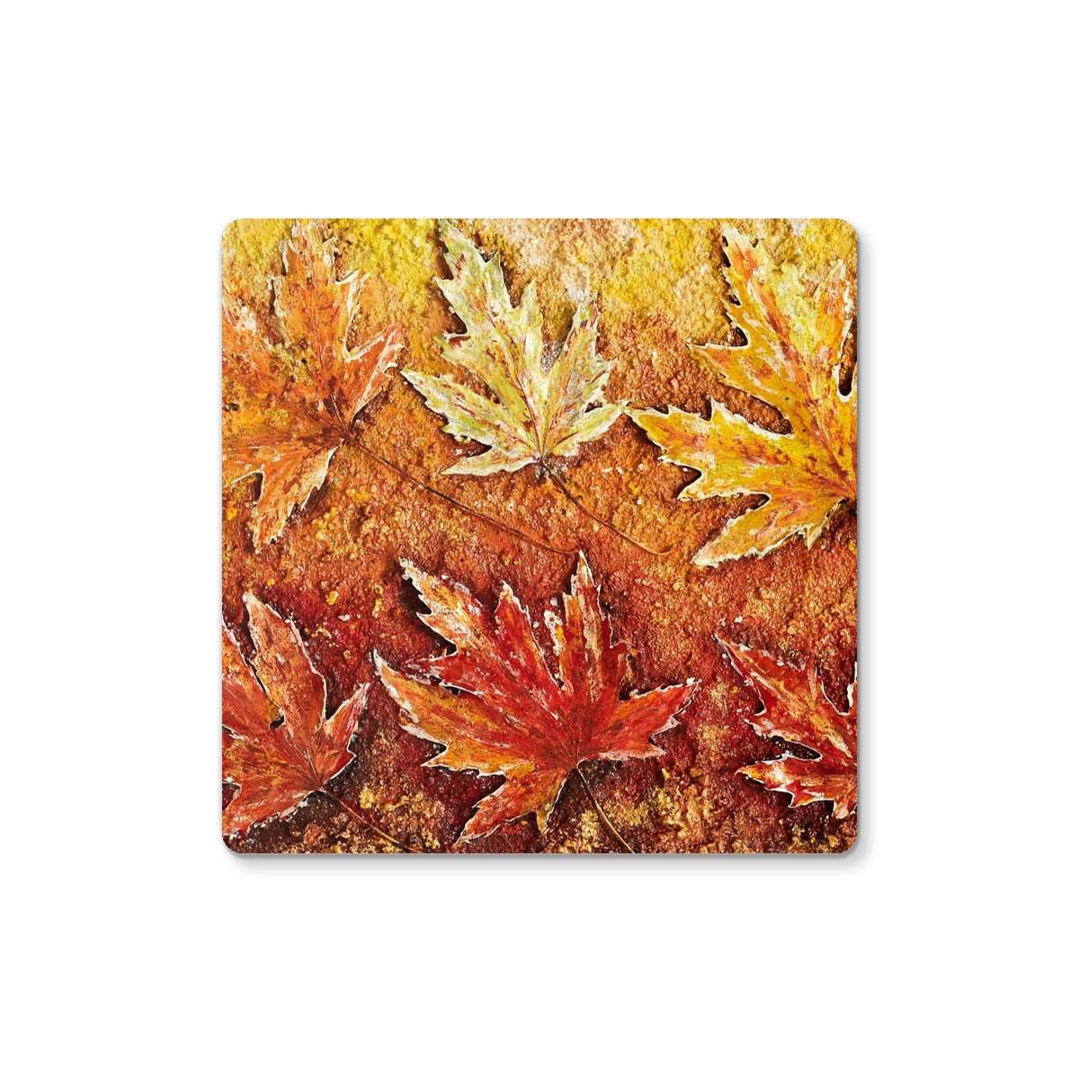 Artistic Coasters Autumn Leaves