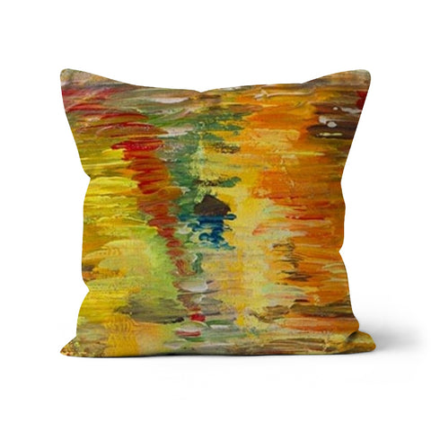 Throw Pillow with Art