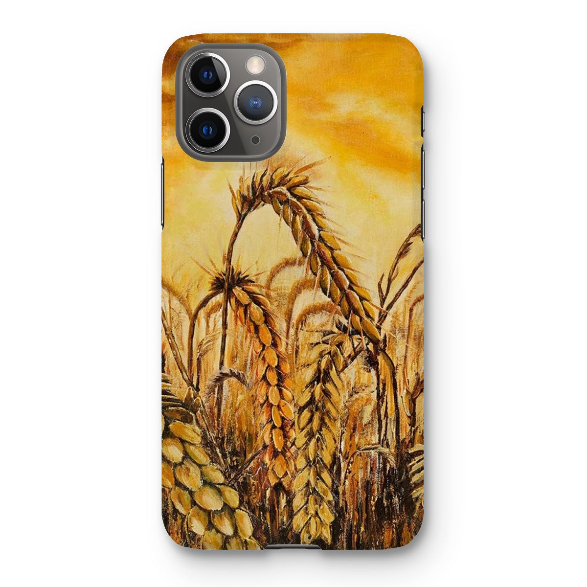 Stormy Wheat Field Snap Phone Case