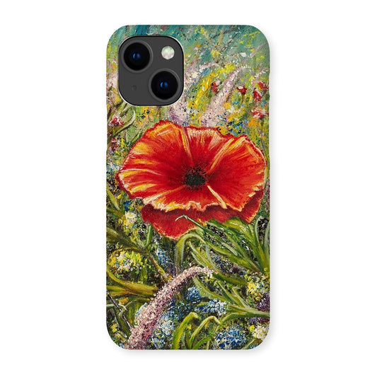 Poppy Love Snap Phone Case