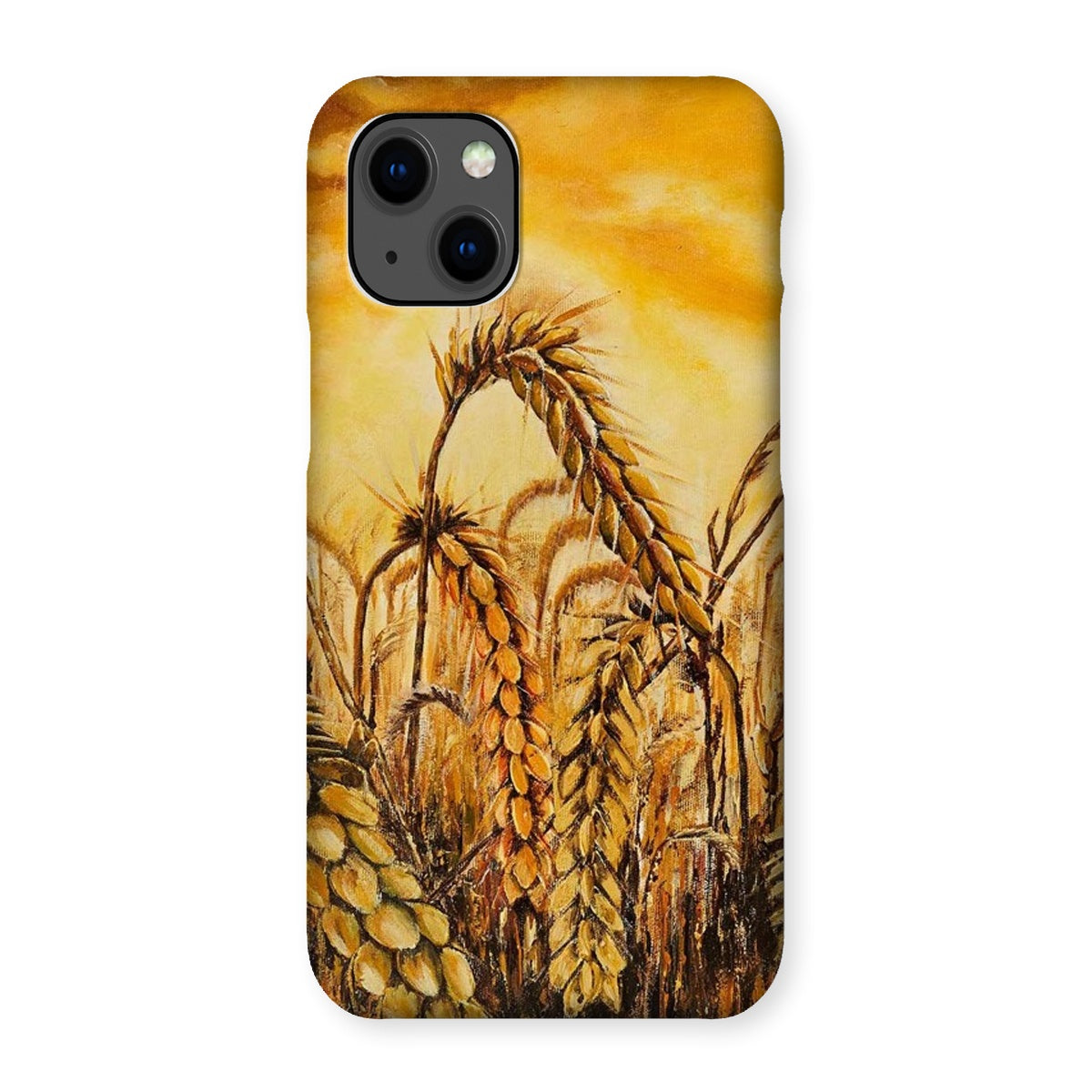 Stormy Wheat Field Snap Phone Case