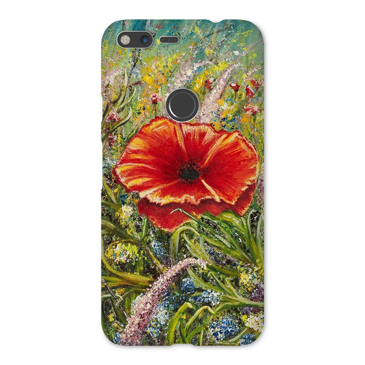 Poppy Love Snap Phone Case