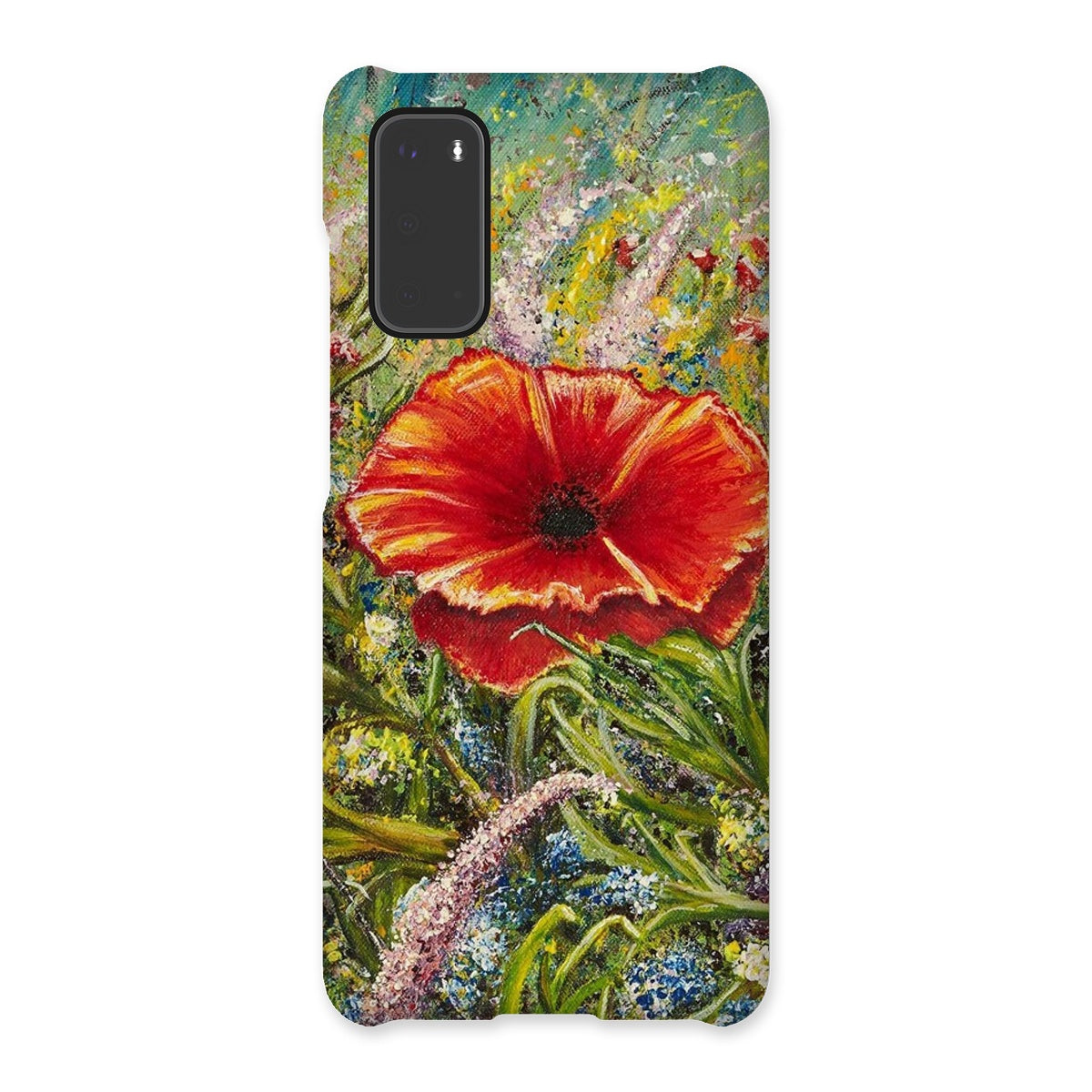 Poppy Love Snap Phone Case