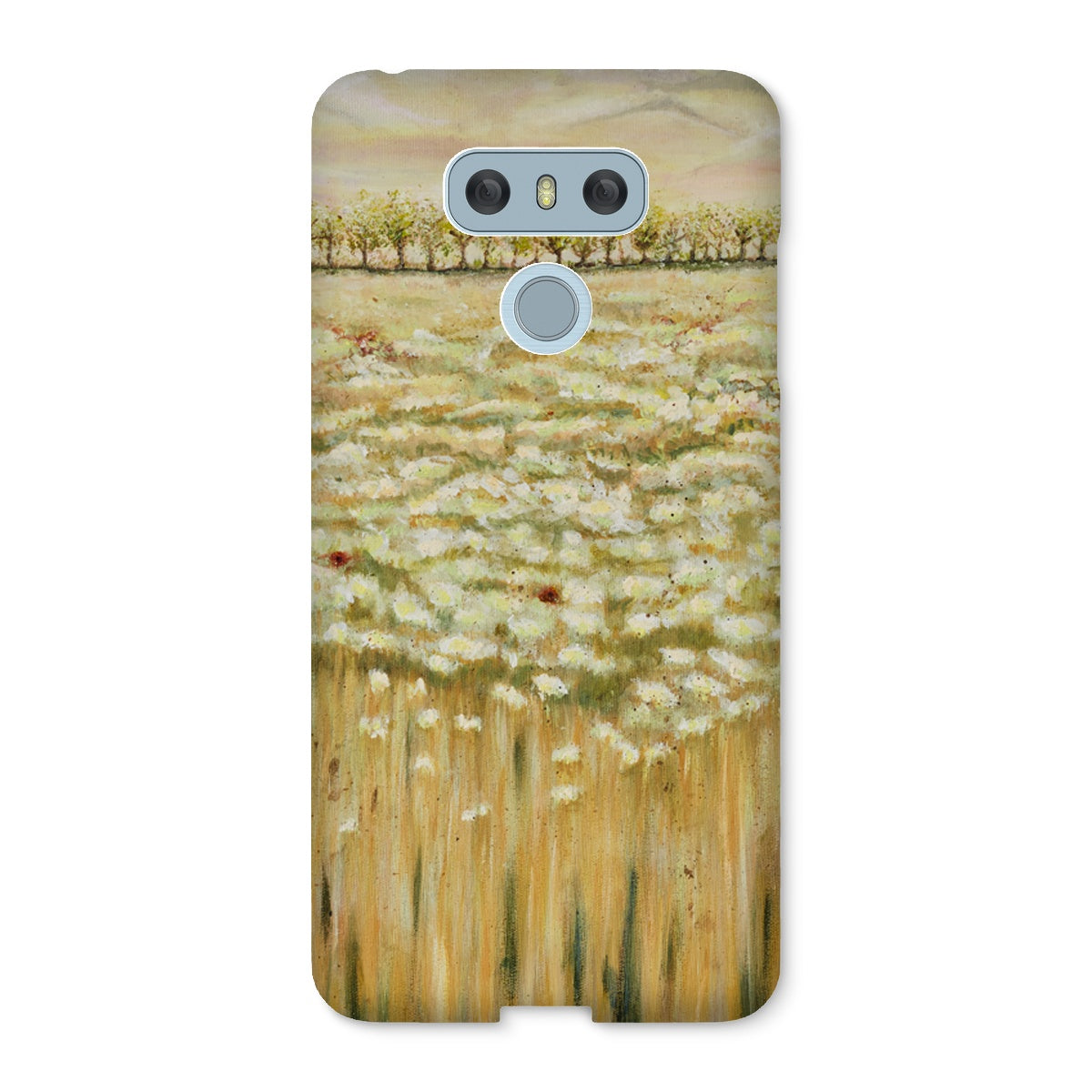 Shades of a wild field Snap Phone Case