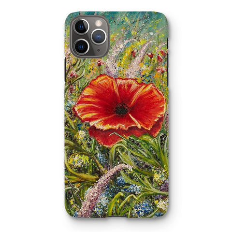 Poppy Love Snap Phone Case