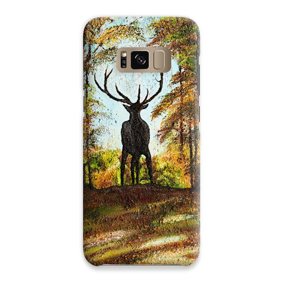 Coque de téléphone à pression cerf