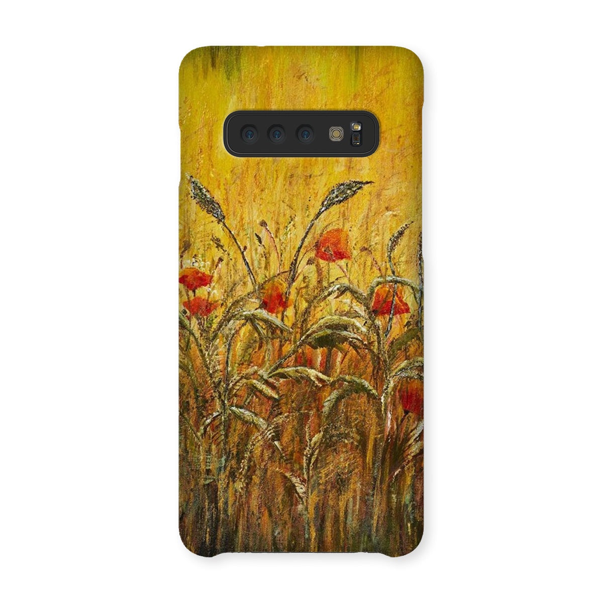 Golden Fields & Poppies 2 Snap Phone Case