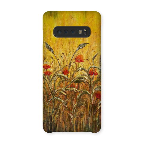 Golden Fields & Poppies 2 Snap Phone Case