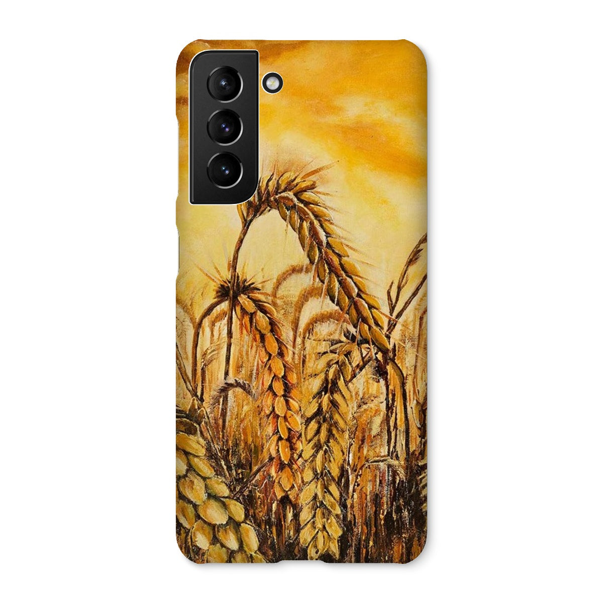 Stormy Wheat Field Snap Phone Case