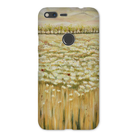 Shades of a wild field Snap Phone Case