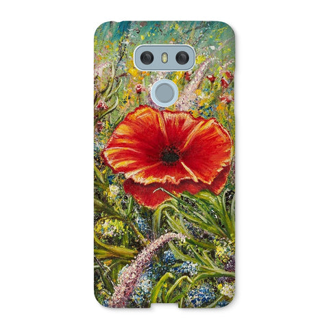 Poppy Love Snap Phone Case