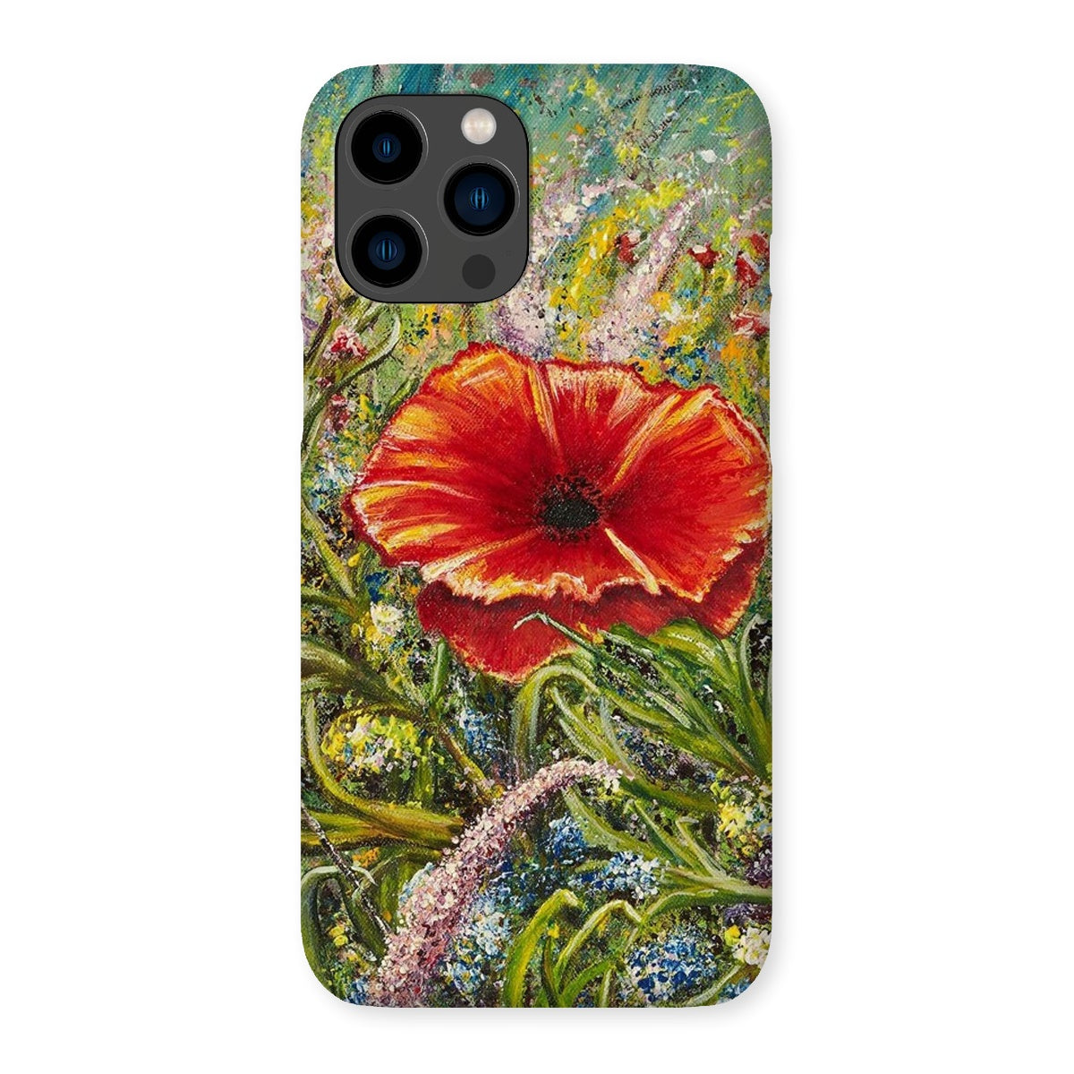 Poppy Love Snap Phone Case