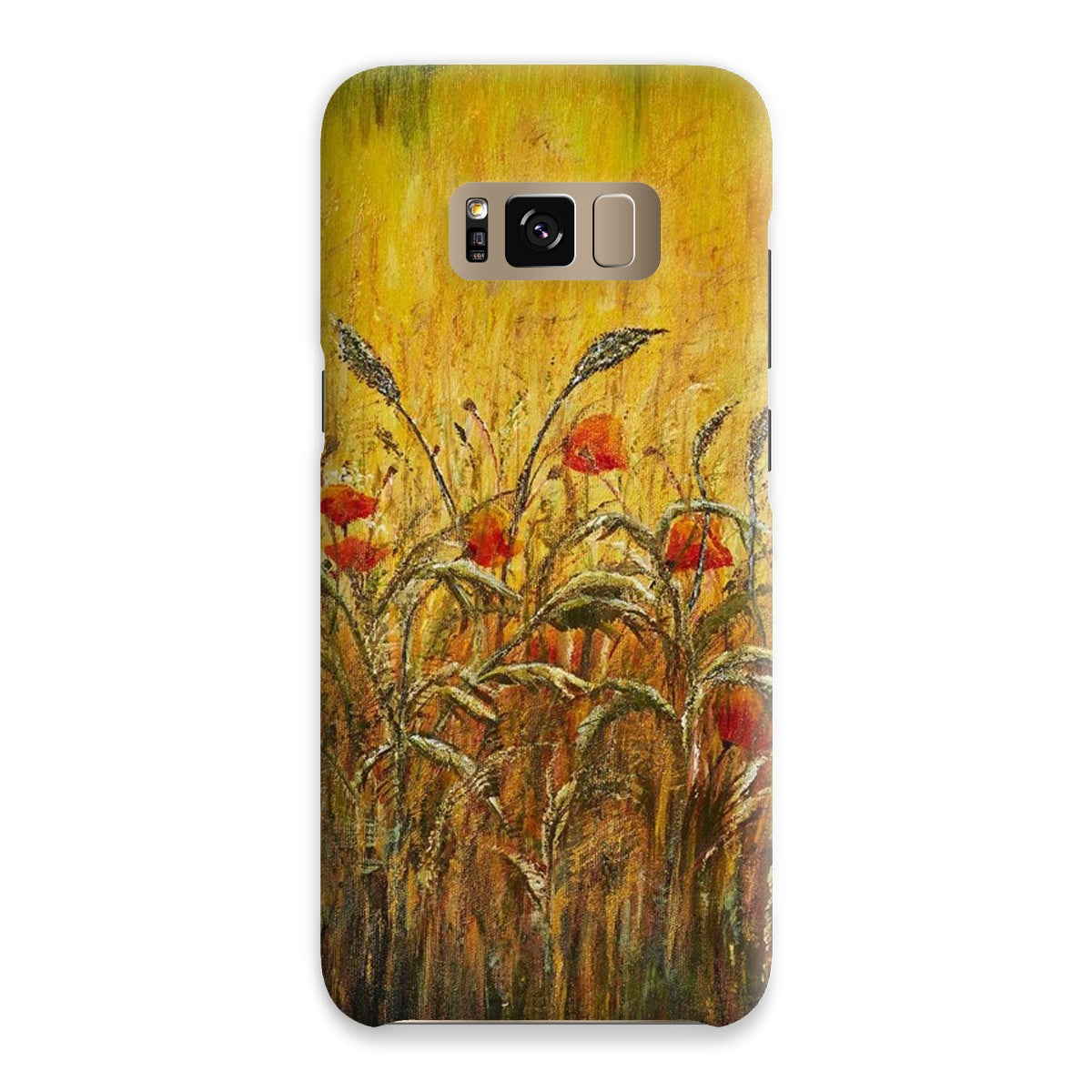 Golden Fields & Poppies 2 Snap Phone Case