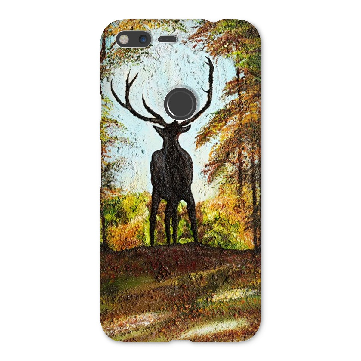 Coque de téléphone à pression cerf