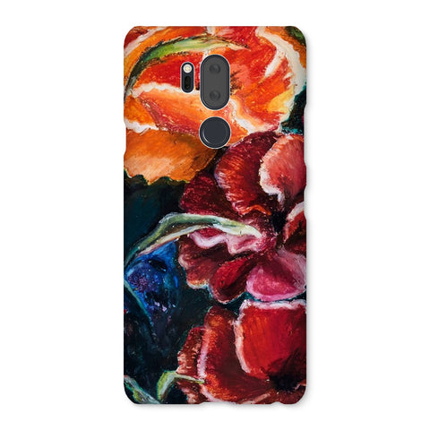 Artistic Snap on Phone Skin Poppy Love