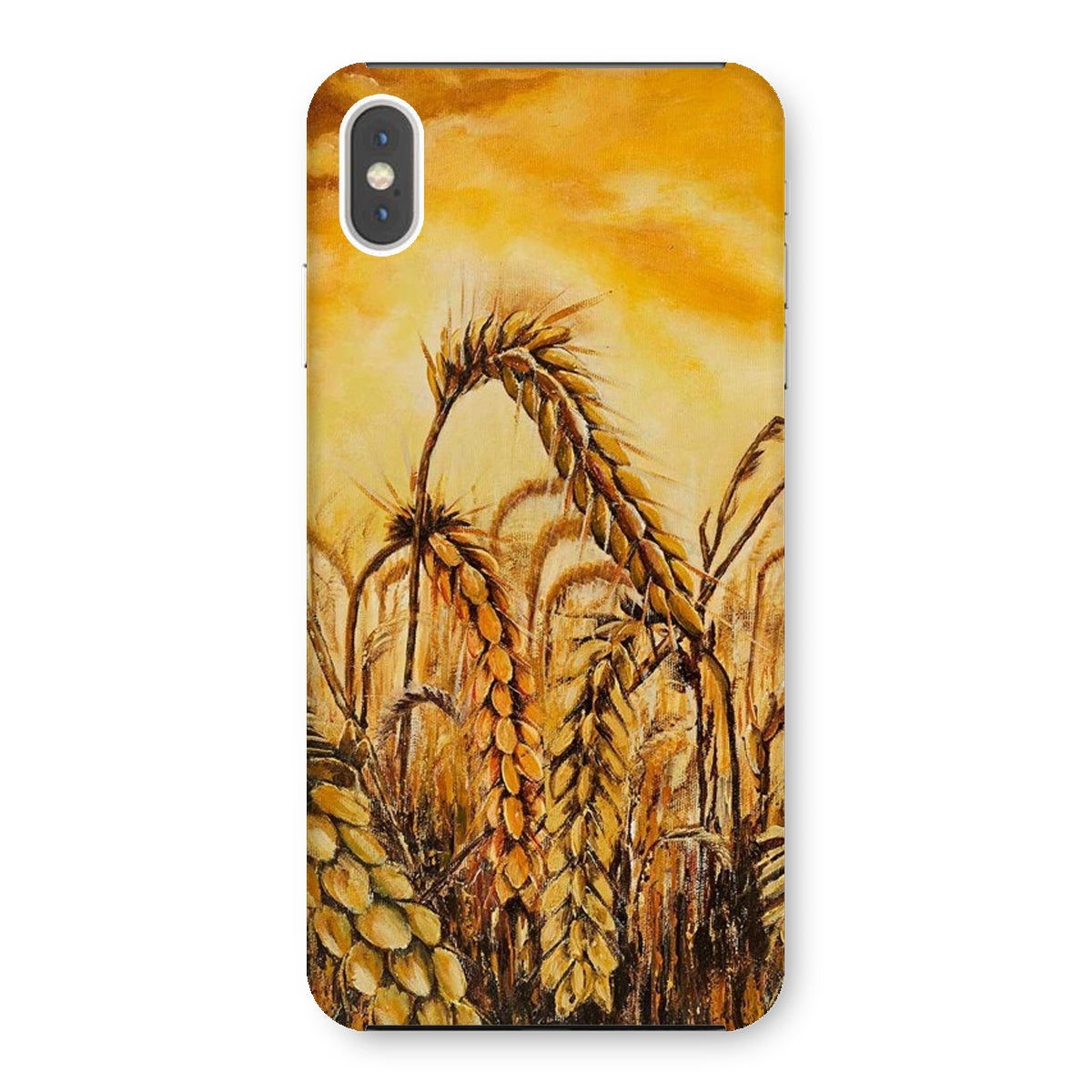 Stormy Wheat Field Snap Phone Case