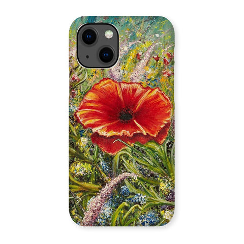 Poppy Love Snap Phone Case