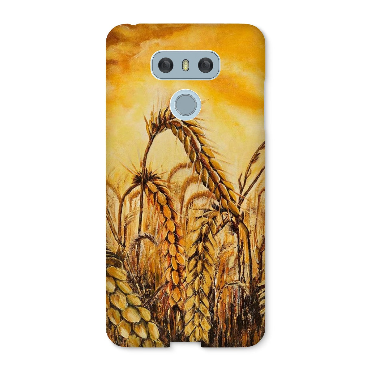 Stormy Wheat Field Snap Phone Case