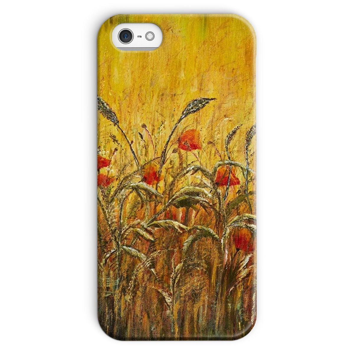 Golden Fields & Poppies 2 Snap Phone Case