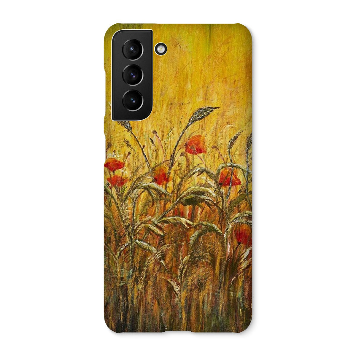 Golden Fields & Poppies 2 Snap Phone Case