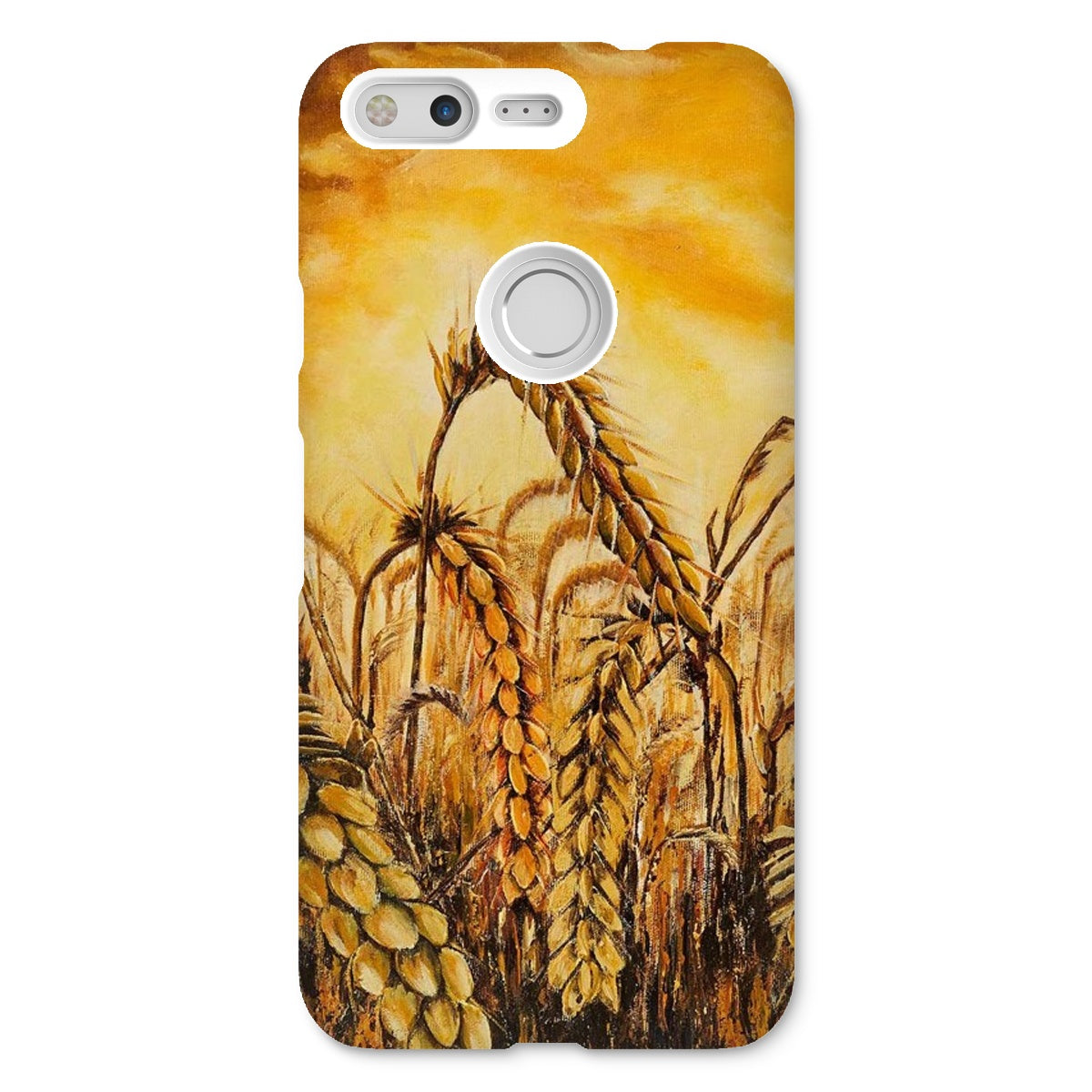 Stormy Wheat Field Snap Phone Case