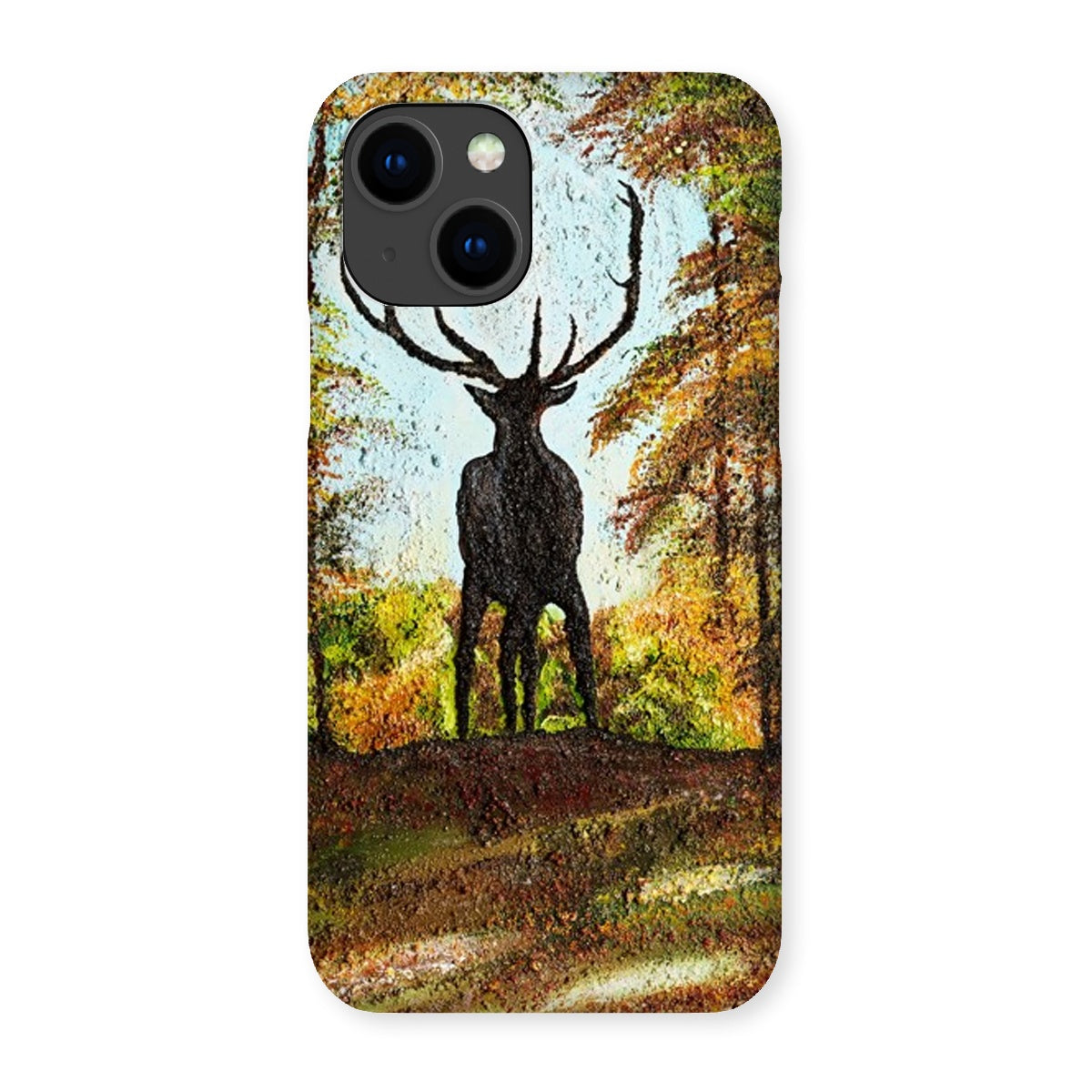 Coque de téléphone à pression cerf