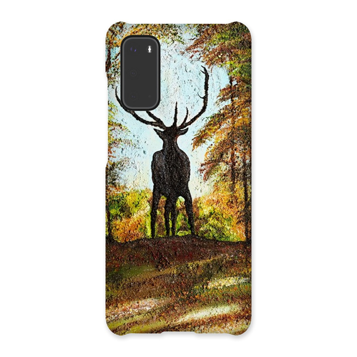 Coque de téléphone à pression cerf