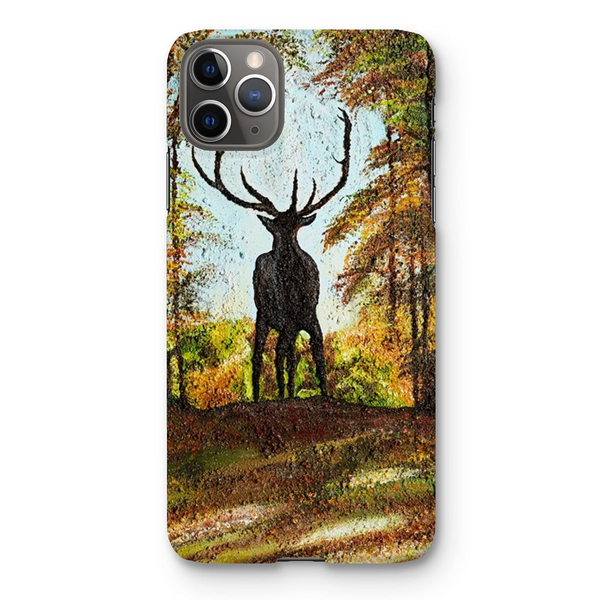 Coque de téléphone à pression cerf