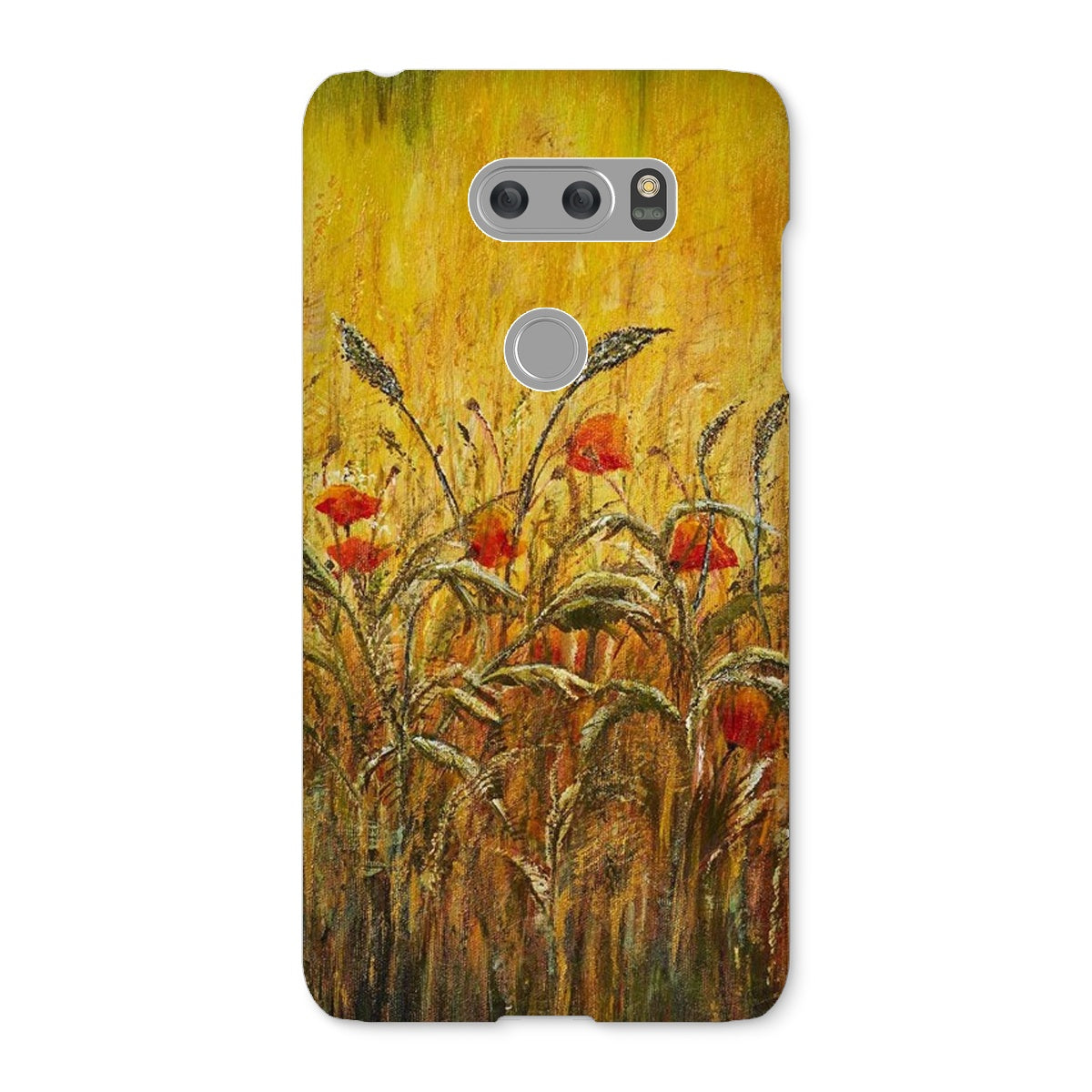 Golden Fields & Poppies 2 Snap Phone Case