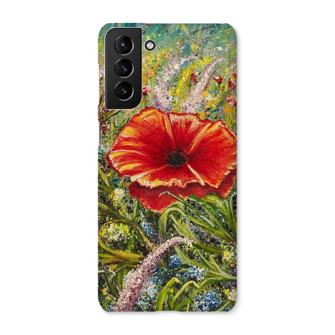 Poppy Love Snap Phone Case