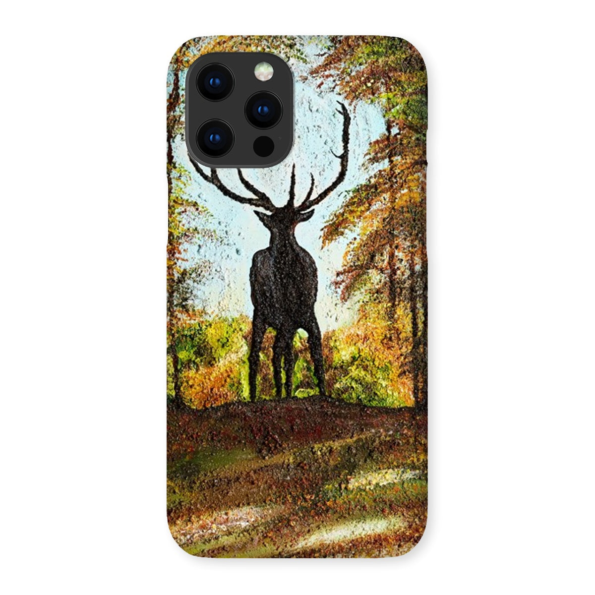 Coque de téléphone à pression cerf