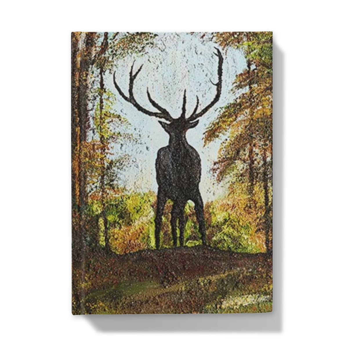 Journal Artistique Relié Cerf Fier 