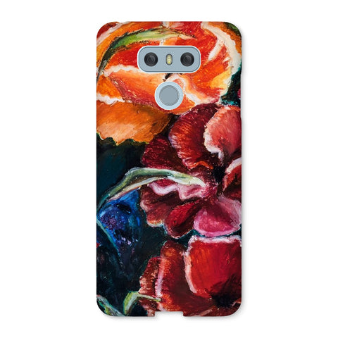 Artistic Snap on Phone Skin Poppy Love