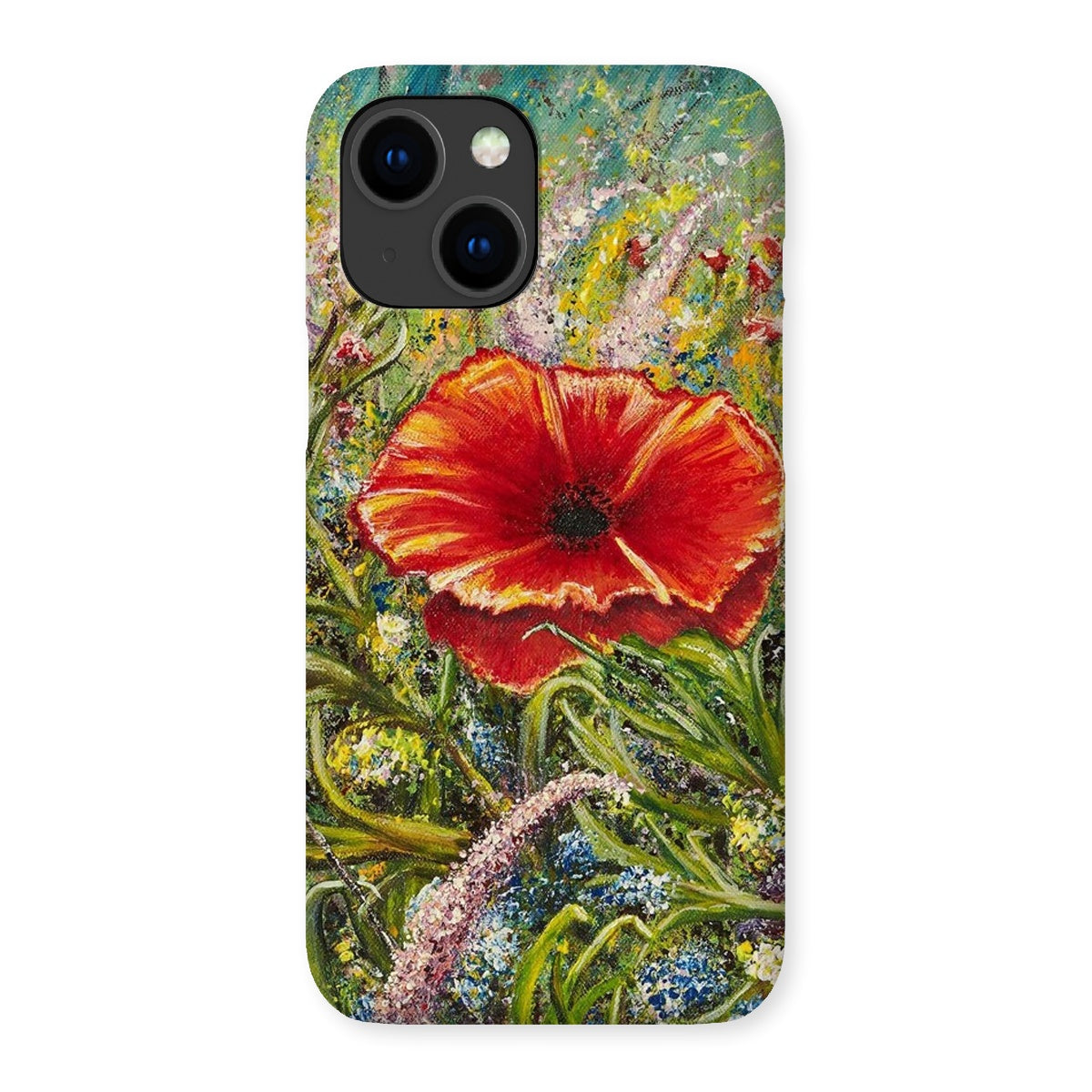 Poppy Love Snap Phone Case