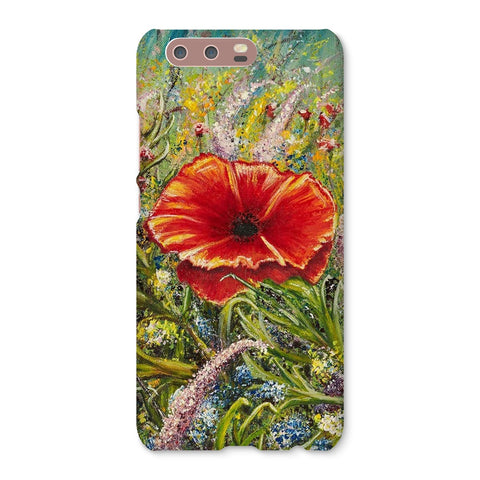 Poppy Love Snap Phone Case