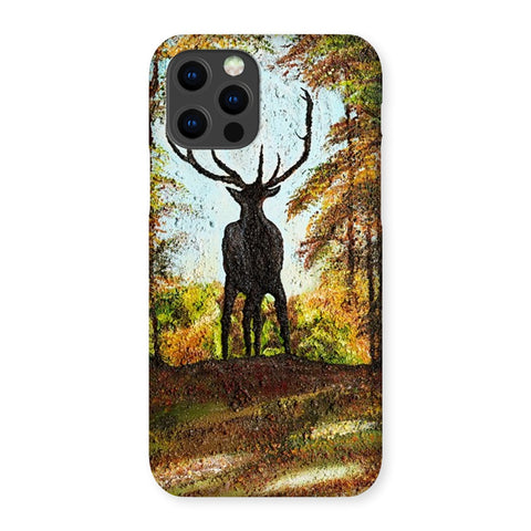 Coque de téléphone à pression cerf