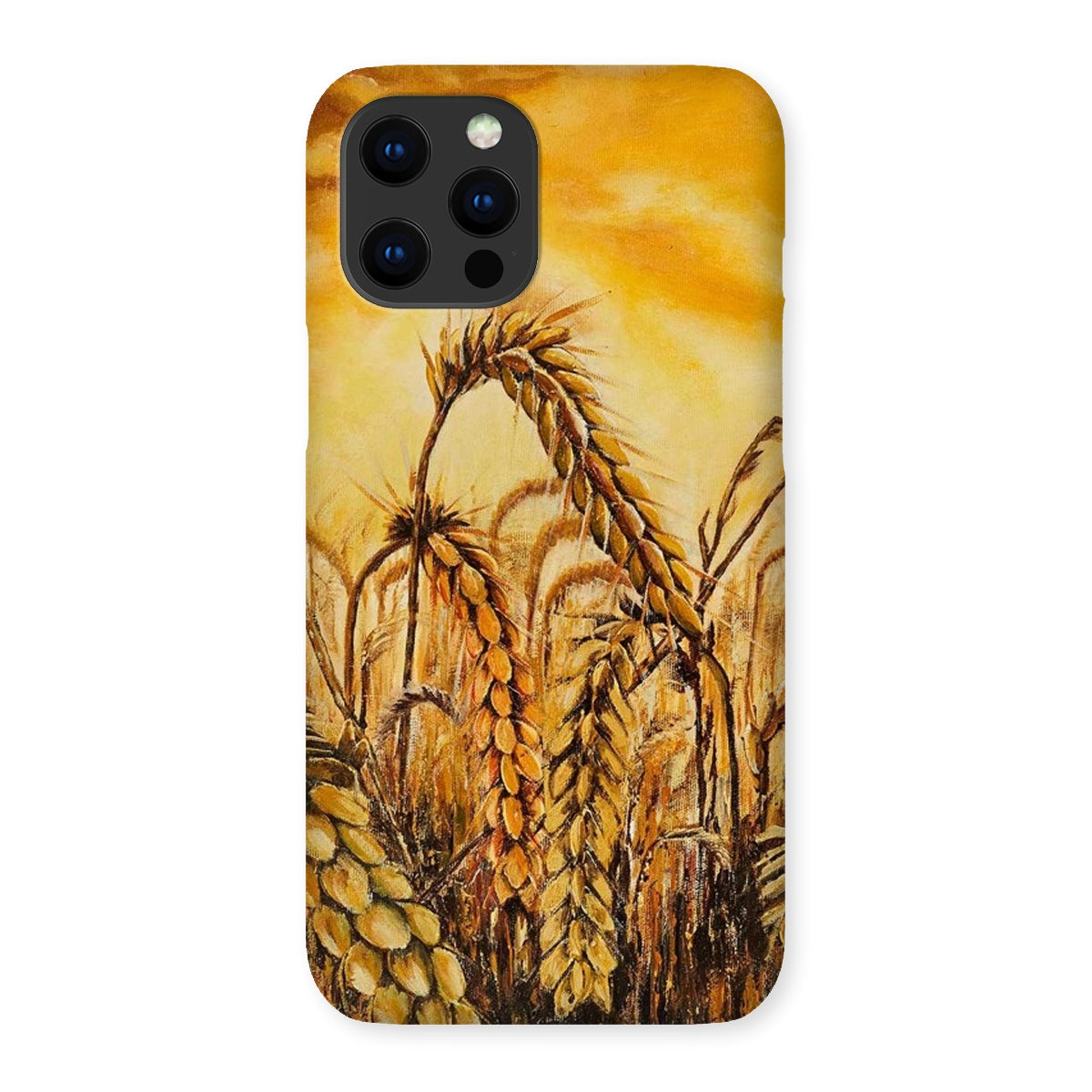 Stormy Wheat Field Snap Phone Case