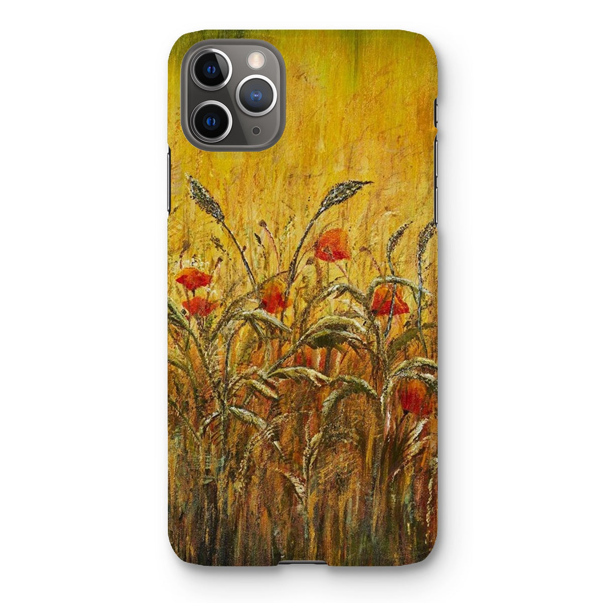 Golden Fields & Poppies 2 Snap Phone Case