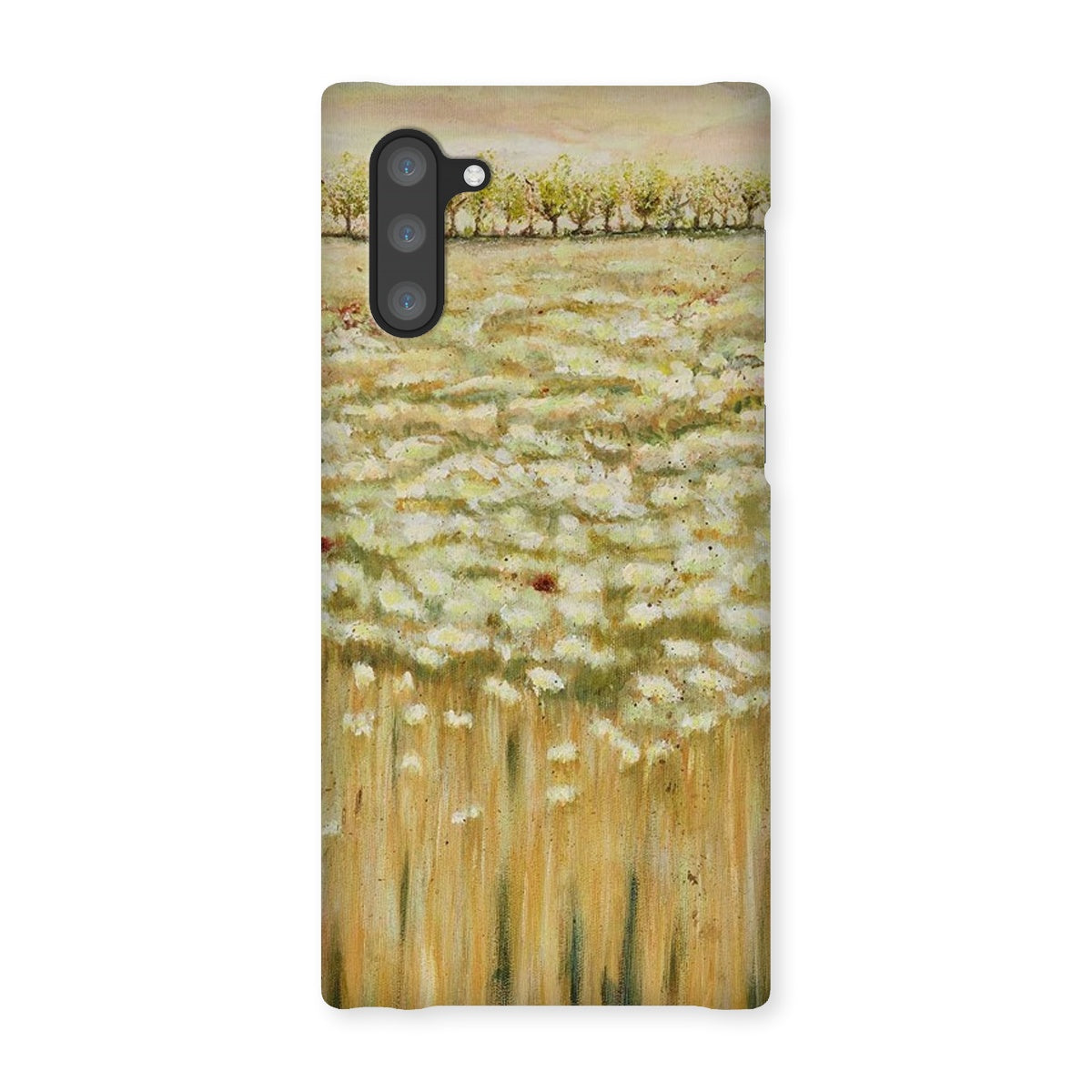 Artistic Snap on Skin Shades of a wild field with soft shades of beige & whites & the odd poppy here & there.  Beautiful design for wellbeing and joy.