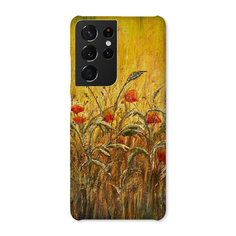 Golden Fields & Poppies 2 Snap Phone Case