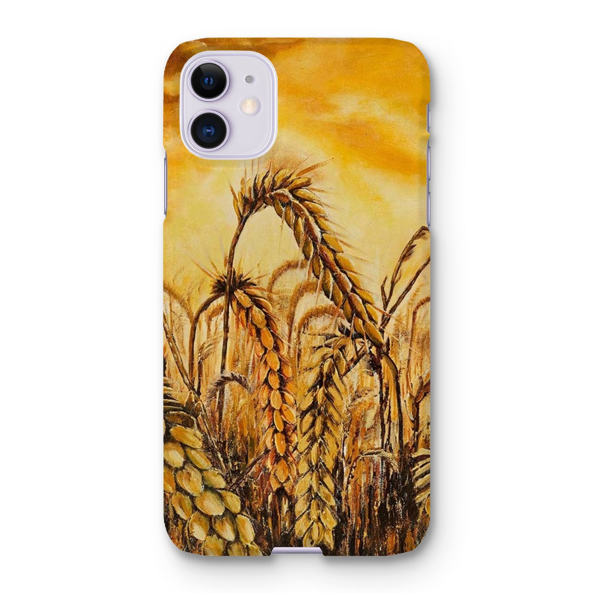 Stormy Wheat Field Snap Phone Case