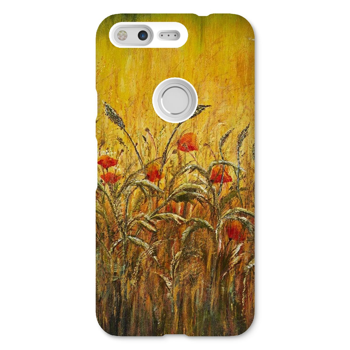 Golden Fields & Poppies 2 Snap Phone Case