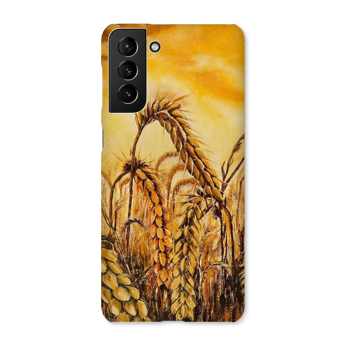 Stormy Wheat Field Snap Phone Case