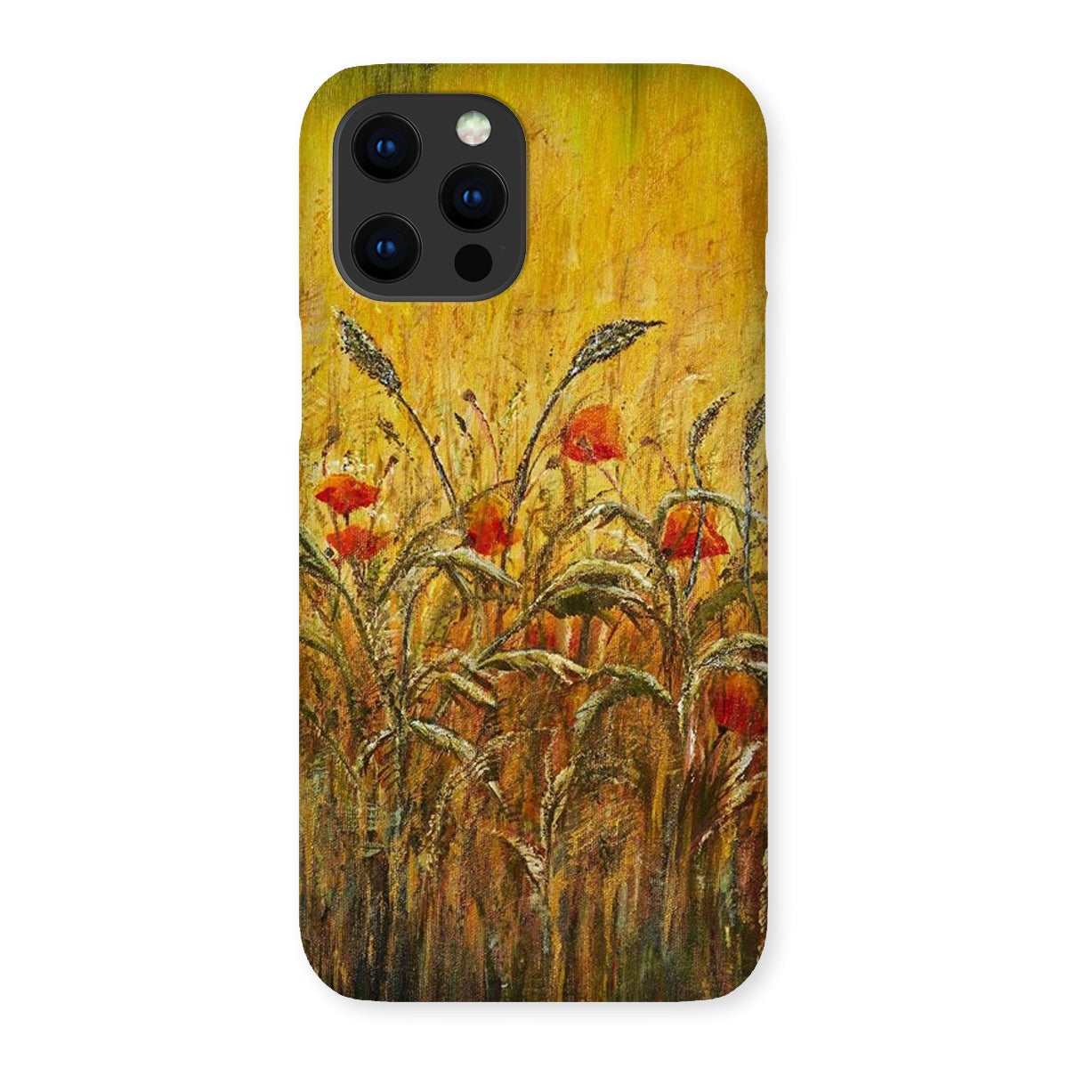 Golden Fields & Poppies 2 Snap Phone Case