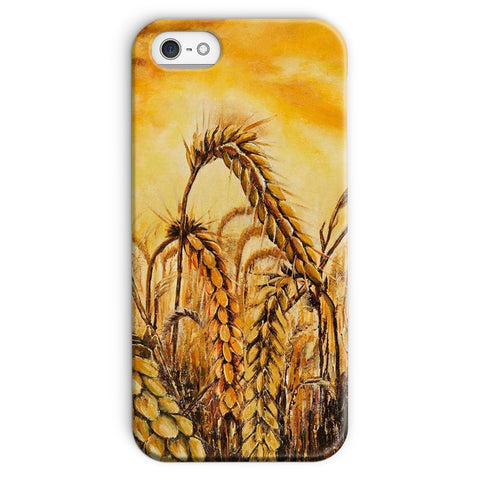 Stormy Wheat Field Snap Phone Case