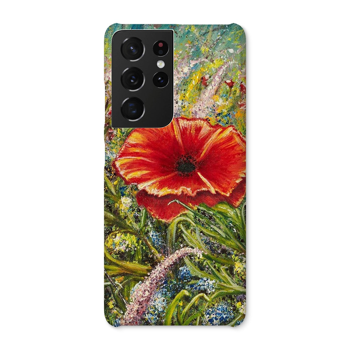 Poppy Love Snap Phone Case